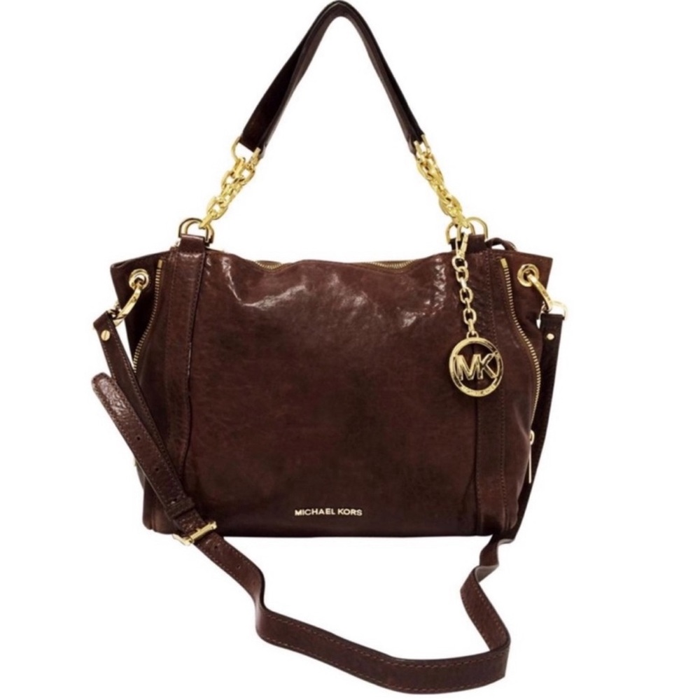 Michael Kors Stanthorpe Large Brown Bag